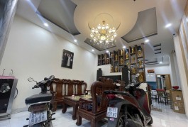 Nhà đẹp lung linh 3 tầng,84.5 m2, nhà mới. Hẻm Xe tải né nhau, thông các đường, gần Bệnh viện, Quốc lộ, Ô tô ngủ sân chỉ có 6,5 tỷ, Quận 12, TTH 21